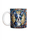 Boston Terrier Suncatcher Artwork Ceramic Mug